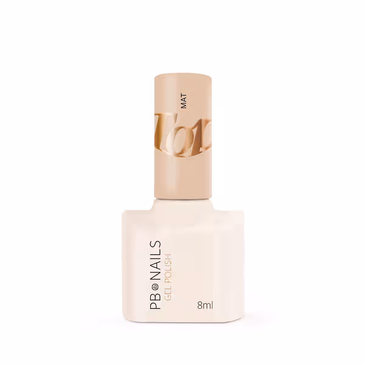 PB NAILS - Top do żeli i hybryd Mat Top Coat - 8ml