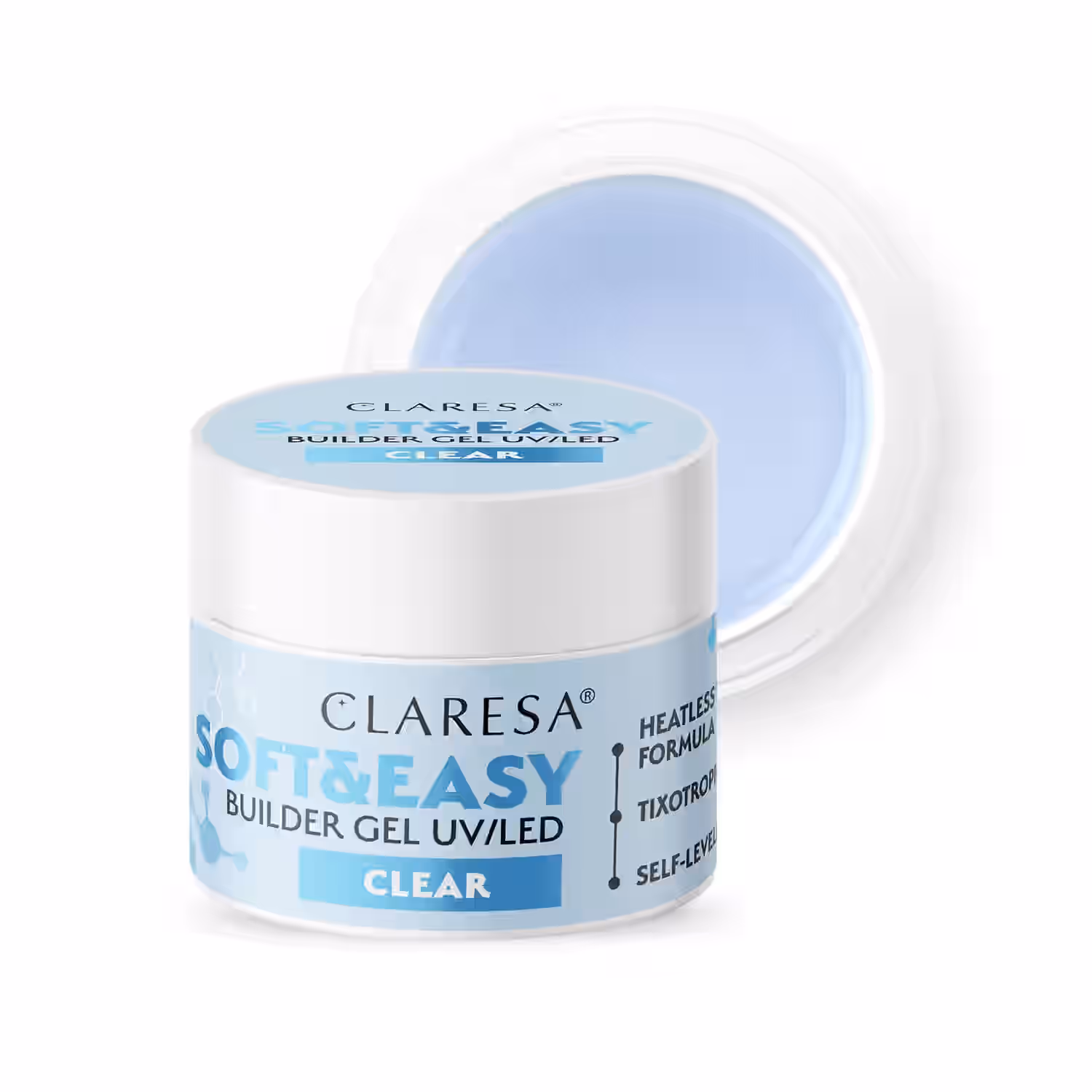 CLARESA - Soft&Easy Builder Gel Clear - 45g