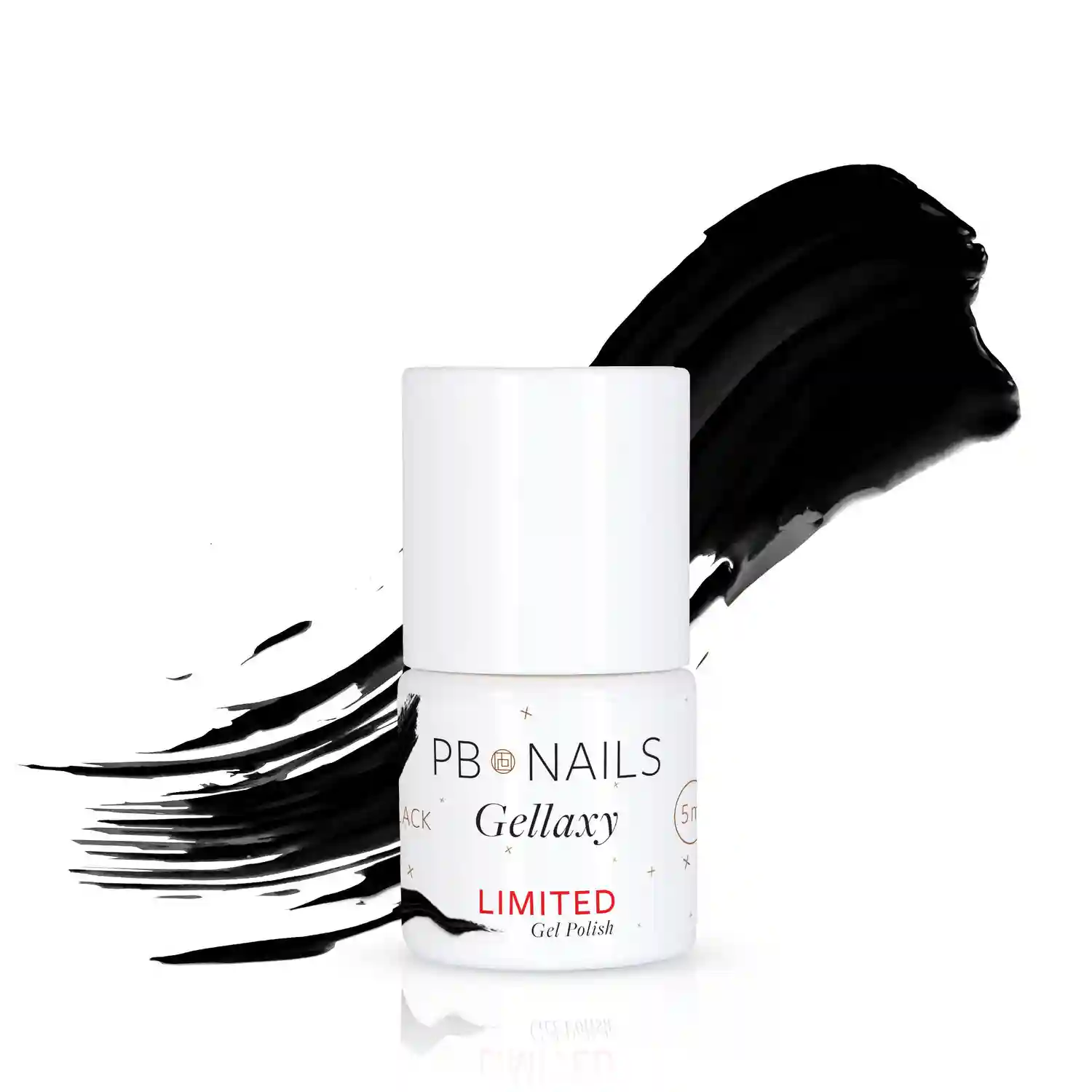 PB NAILS - Lakier hybrydowy MAX BLACK - 5ml