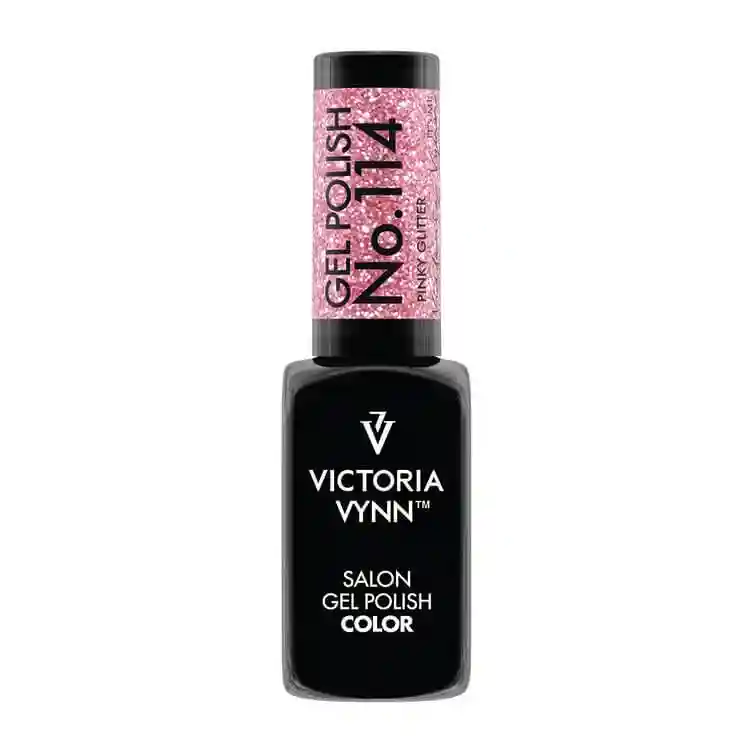 VICTORIA VYNN - Gel Polish 114 Pinky Glitter - 8ml