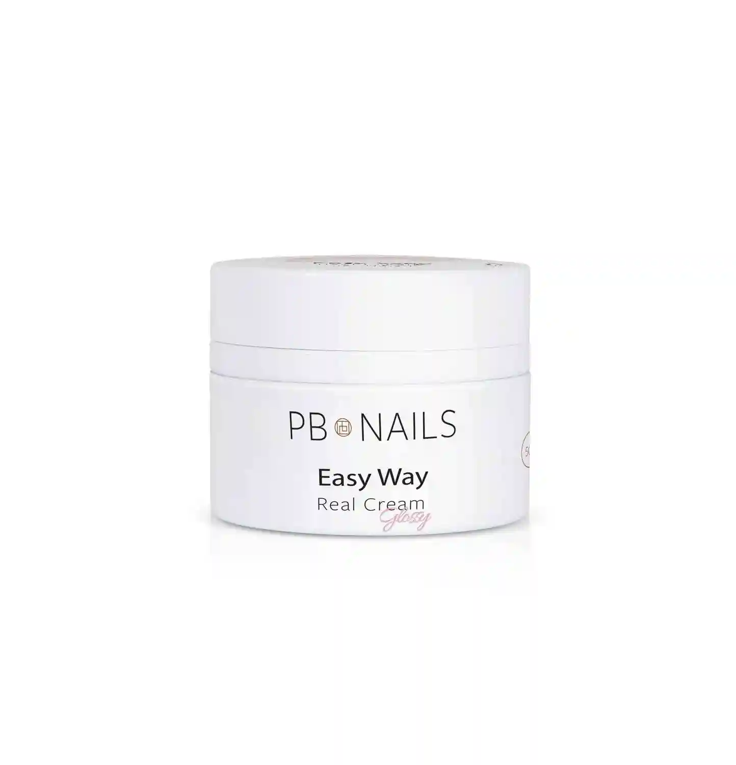 PB NAILS - Żel budujący Easy Way Real Cream Glossy - 50g