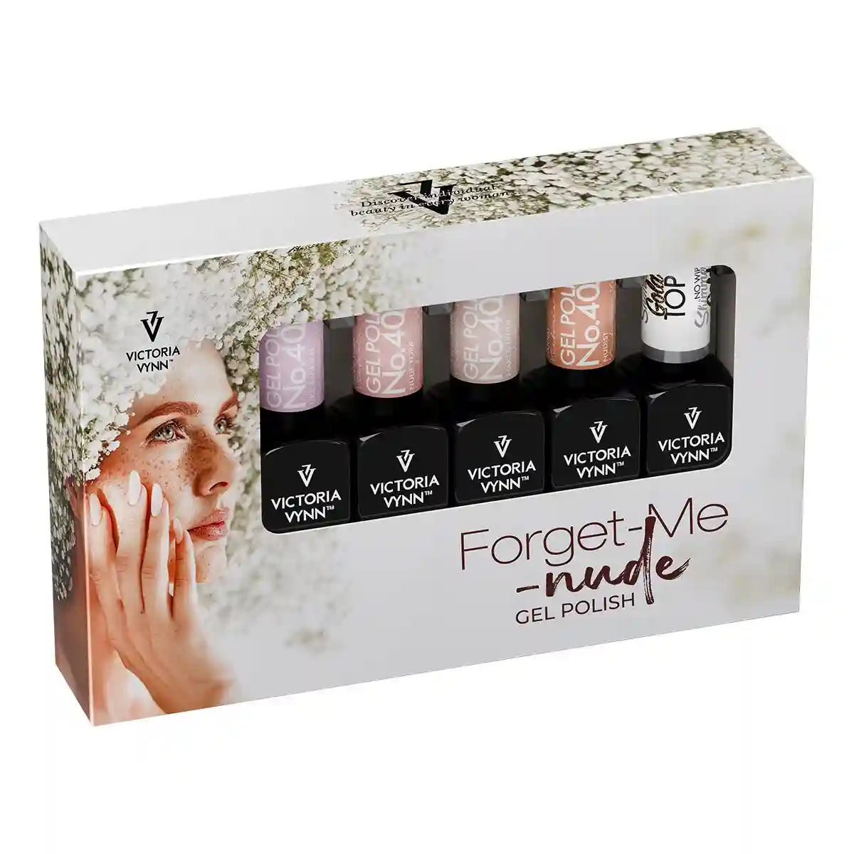 VICTORIA VYNN - Zestaw Forget Me Nude 400, 401, 402, 403 + Top GRATIS