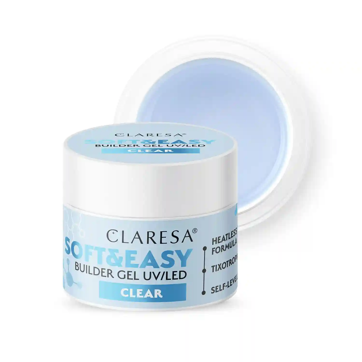 CLARESA - Soft&Easy Builder Gel Clear - 45g