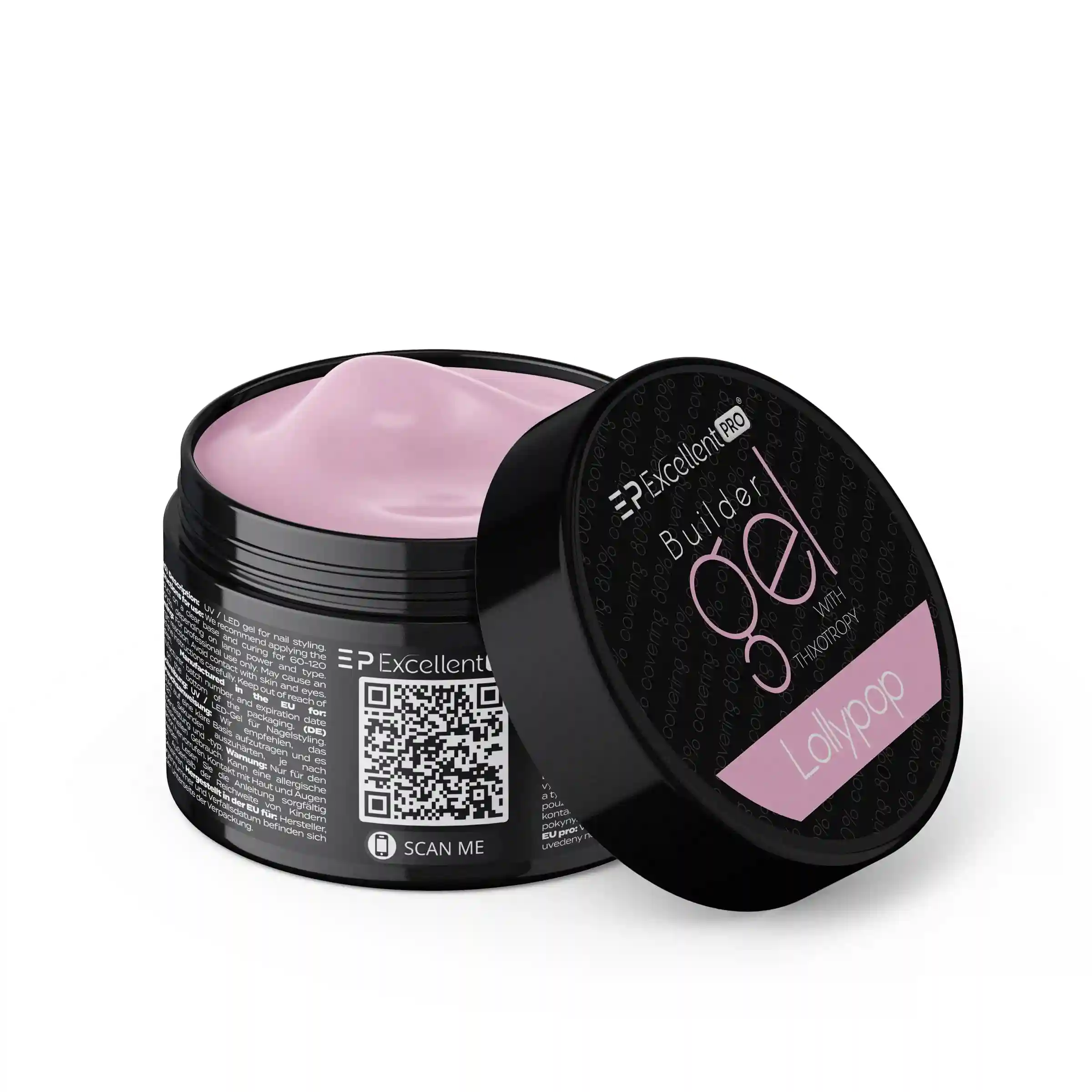 EXCELLENT PRO - Builder gel with tixotrophy Lollypop - 15g