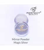 PB NAILS - Pyłek efekt lustra 01 Magic Silver - 3g0