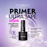CLARESA - Primer bezkwasowy Ultra Tape - 5ml1