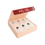 PB NAILS - Zestaw lakierów hybrydowych Holly Jolly0