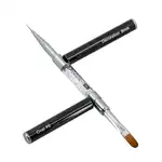 EXCELLENT PRO - Pędzelek 2in1 z cyrkoniami longbrush2