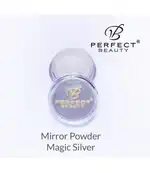PB NAILS - Pyłek efekt lustra 01 Magic Silver - 3g0