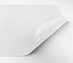 PRACTICAL COMFORT - Jednorazowe podkłady bibułowo-foliowe białe - 32cm x 50cm1