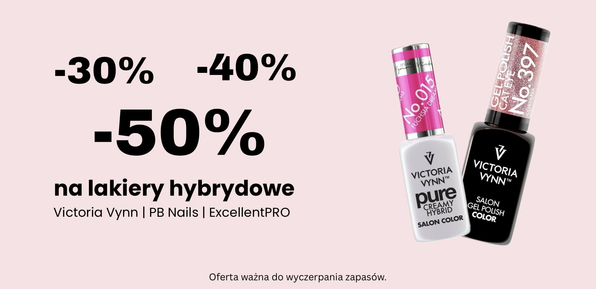 Promocja lakiery hybrydowe